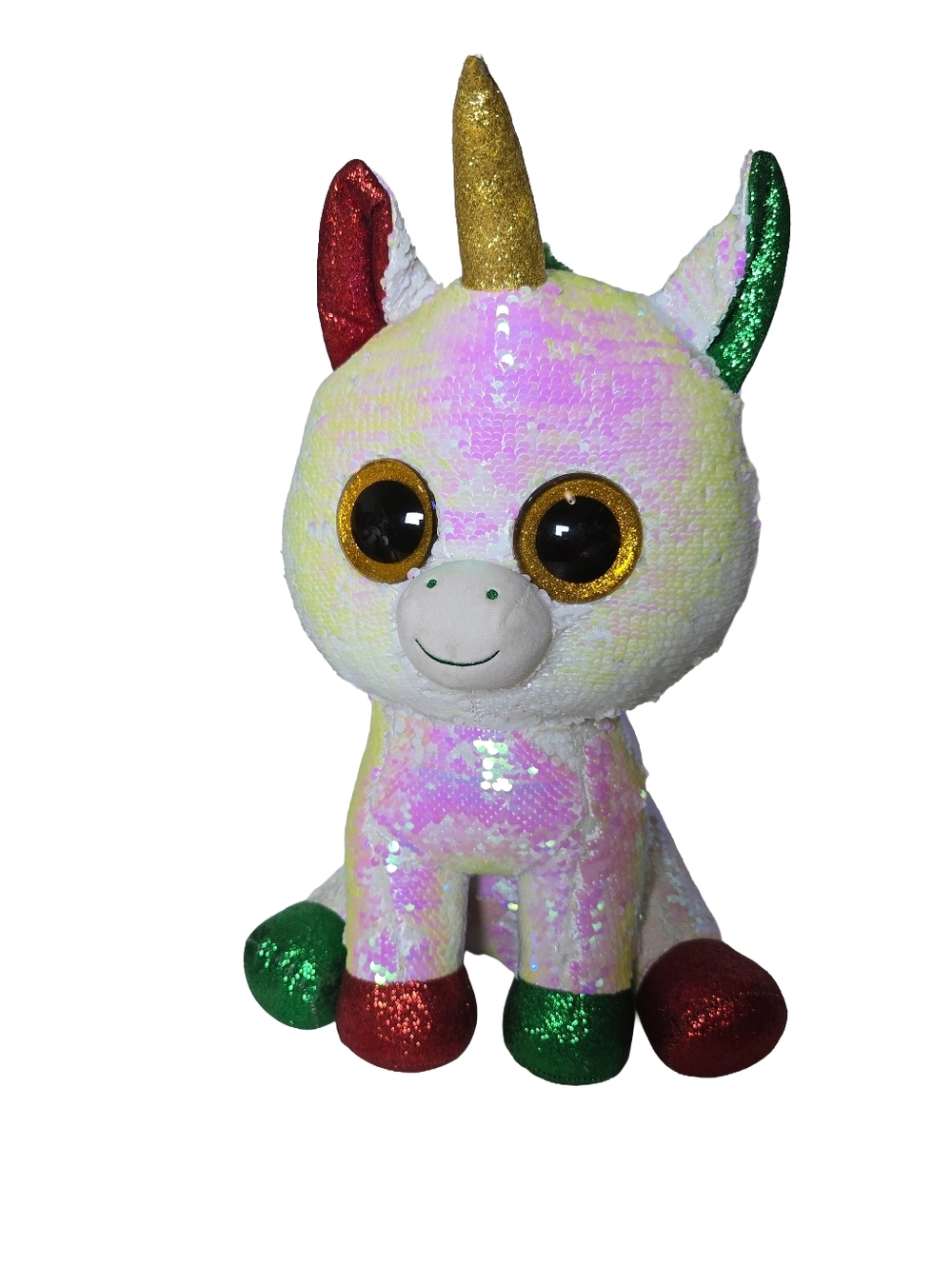 Ty Beanie Boos Stardust Unicorn 19" Sequin Plush XL